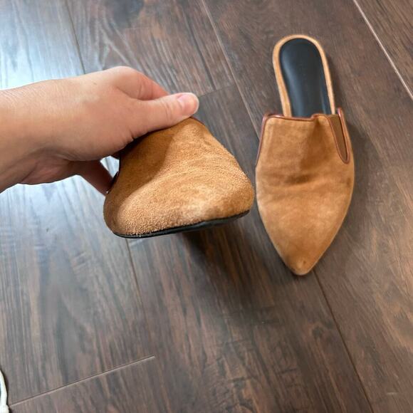 Jenni Kayne Suede Mule Women’s 6.5 Camel Brown Contemporary Travel‎ Professional - Picture 13 of 13